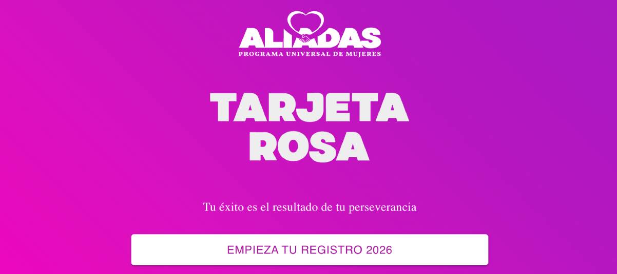 tarjeta rosa 2026