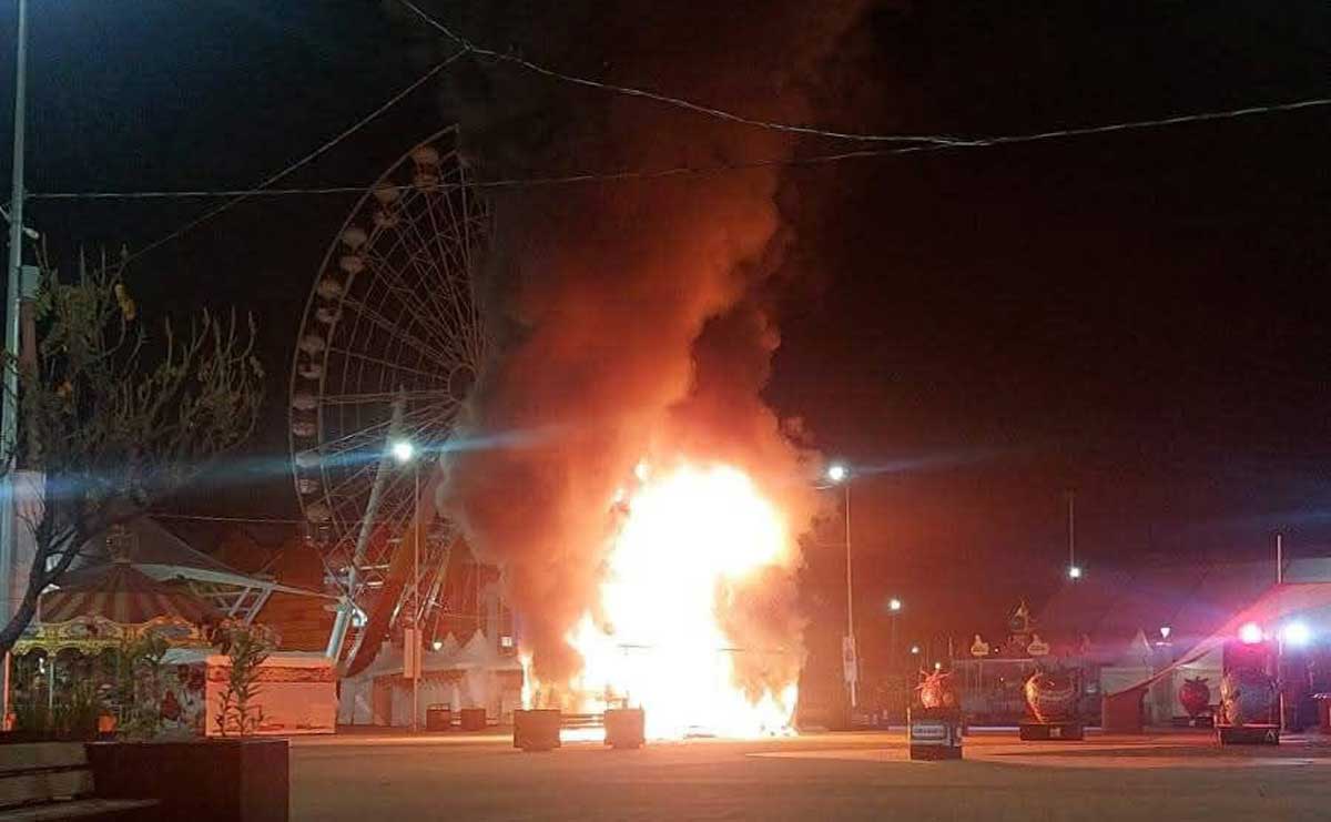 INCENDO FERIA IRAPUATO