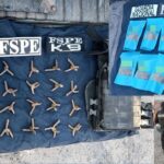 Hallan droga, cartuchos y ponchallantas durante operativo en Santa Rosa de Lima Villagran