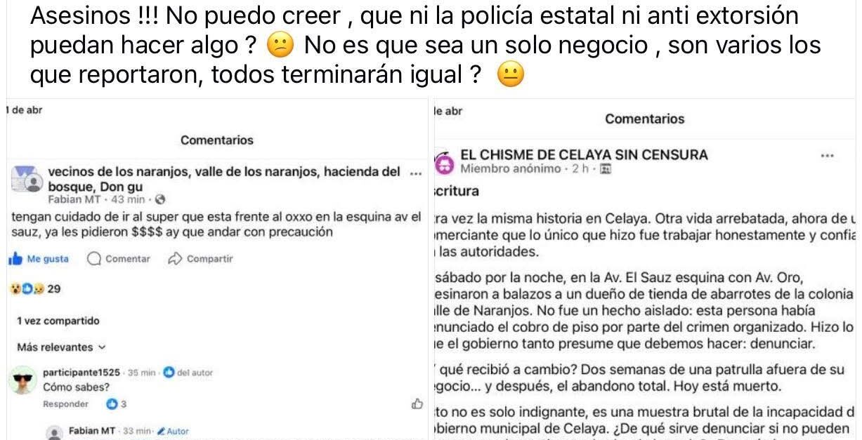 Ante el asesinato de comerciante, autoridades descartan reportes previos de extorsión #Celaya Ante el asesinato de comerciante, autoridades descartan reportes previos de extorsión