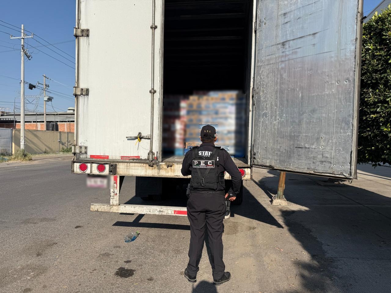 Recupera PEC vehiculo robado y mercancia en Celaya