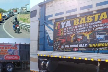 camiones bloqueo