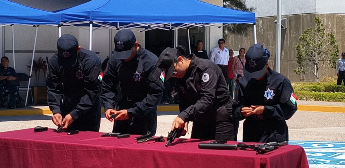En menos de un mes, Celaya iniciará formación policial para otros municipios POLICIA CELAYA