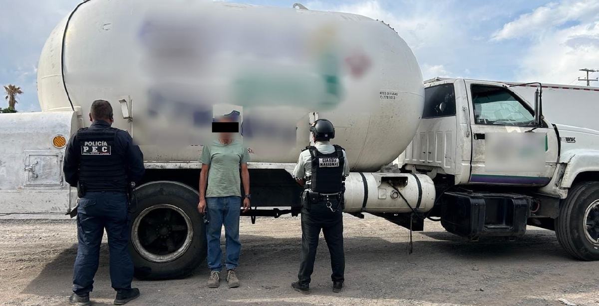 Aseguran autotanque con 15 mil litros de gas LP en Celaya gas lp