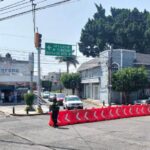Inicia cierre vial en Camino a San José de Guanajuato sin complicaciones Cierre vial