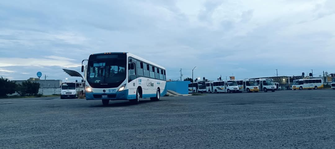 Baja del 13 % en transporte público por vacaciones escolares fotos camiones redes 2 1