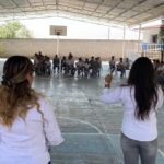 puntos violeta escuelas