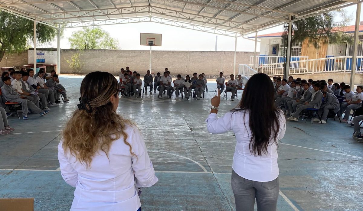 puntos violeta escuelas