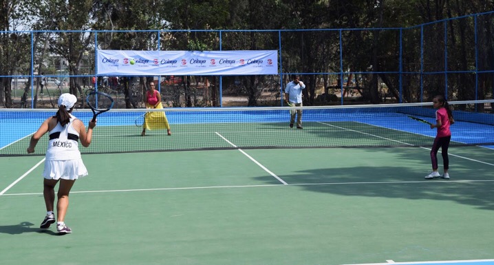 Reinauguran cancha de tenis en la MAV 33FC8C0A FB57 41C6 A7F2 8BB3617AF82B