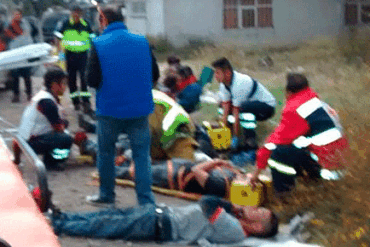 Accidente trabajadores