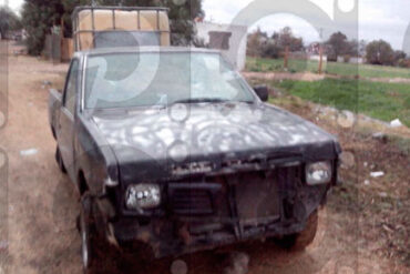 Camioneta Huachicolera