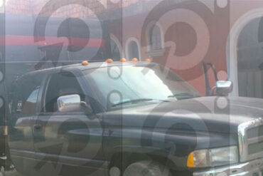 Camionetas aseguradas Ejercito