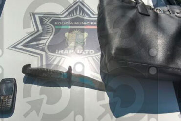 Detienen a ladron en Irapuato
